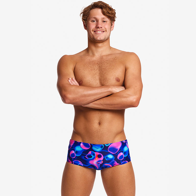 Funky Trunks - Liquid Lights - Mens Sidewinder Trunks