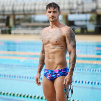 Funky Trunks - Liquid Lights - Mens Sidewinder Trunks