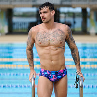 Funky Trunks - Liquid Lights - Mens Sidewinder Trunks