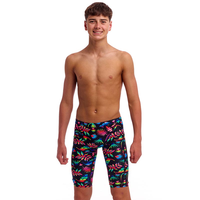 Funky Trunks - Lost Leaf - Boys Eco Training Jammers