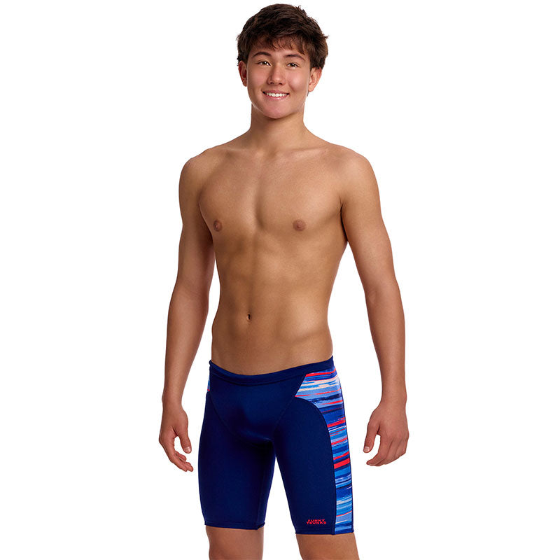 Funky Trunks - Lost Lines - Boys Eco Training Jammers