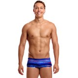 Funky Trunks - Lost Lines - Mens Eco Sidewinder Trunks