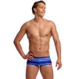 Funky Trunks - Lost Lines - Mens Eco Sidewinder Trunks