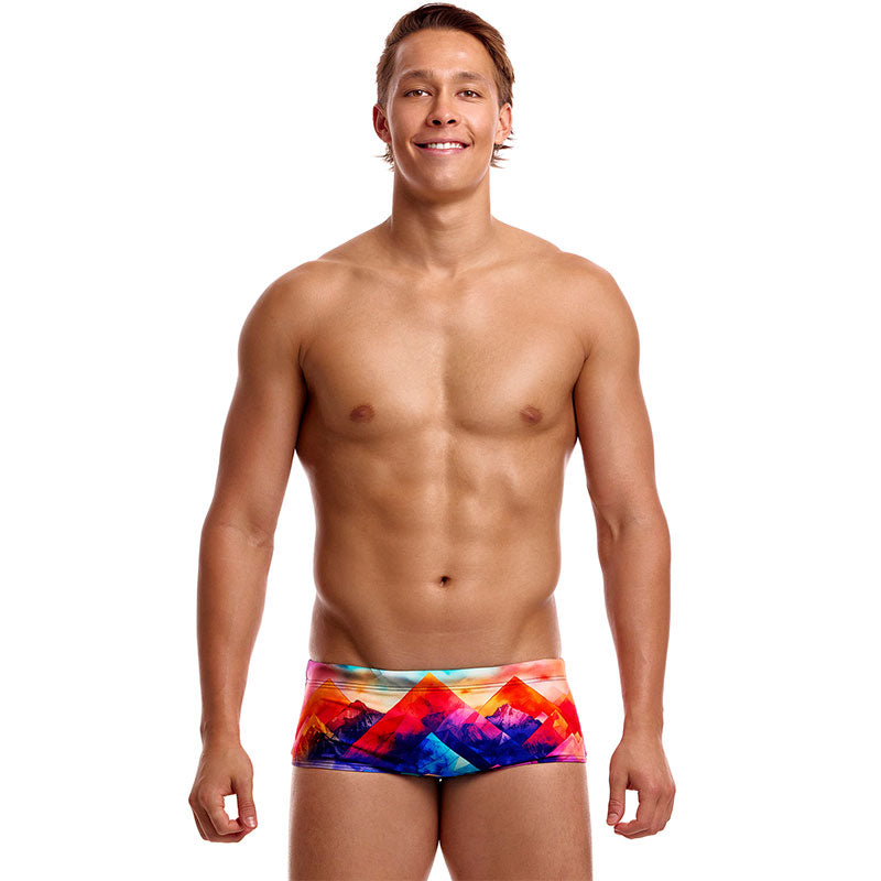 Funky Trunks - Lost Mountain - Mens Eco Sidewinder Trunks