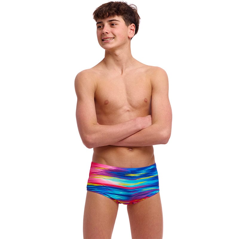 Funky Trunks - Lost Ocean - Boys Eco Sidewinder Trunks