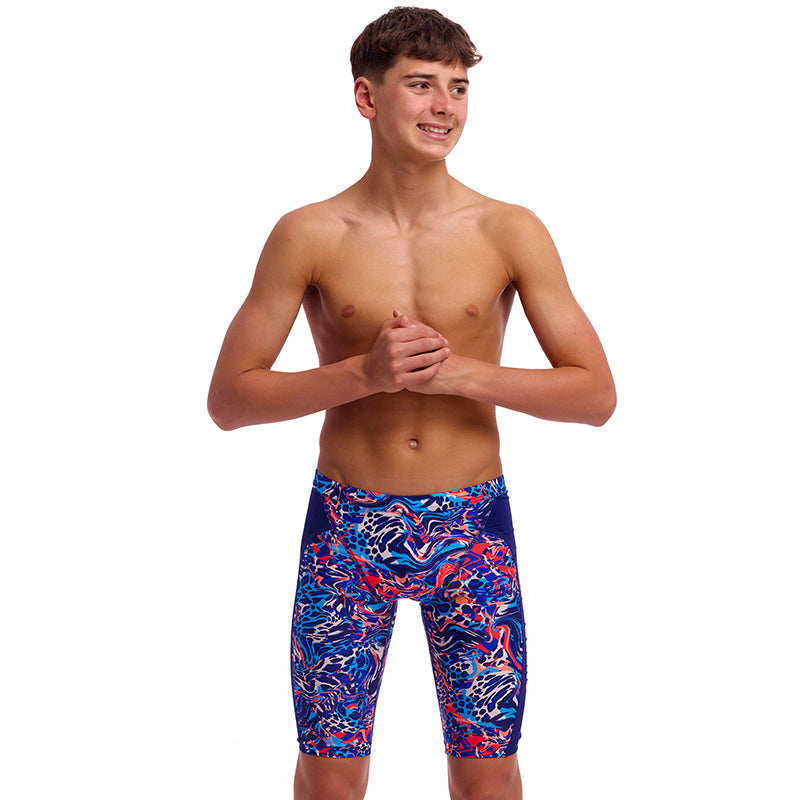 Funky Trunks - Mad Cat - Boys Eco Training Jammers