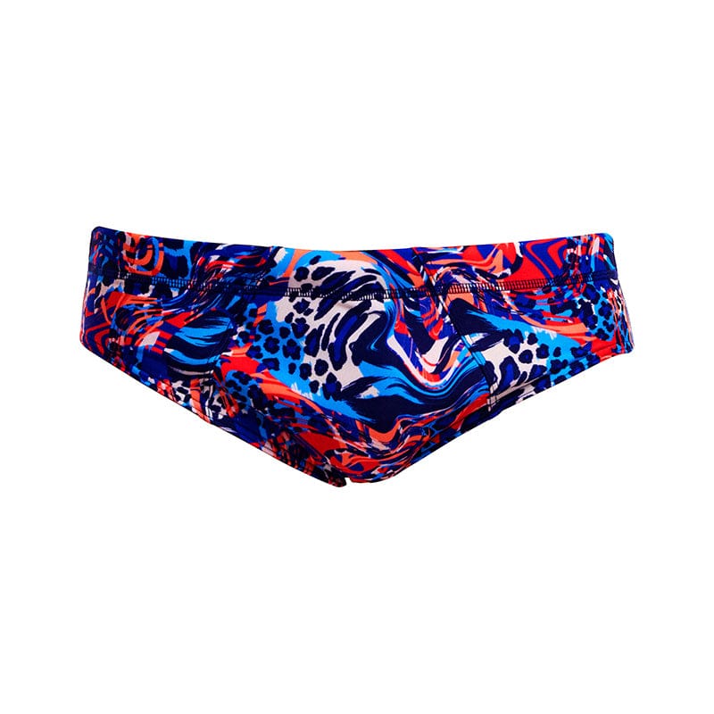 Funky Trunks - Mad Cat - Mens Eco Seamed Briefs