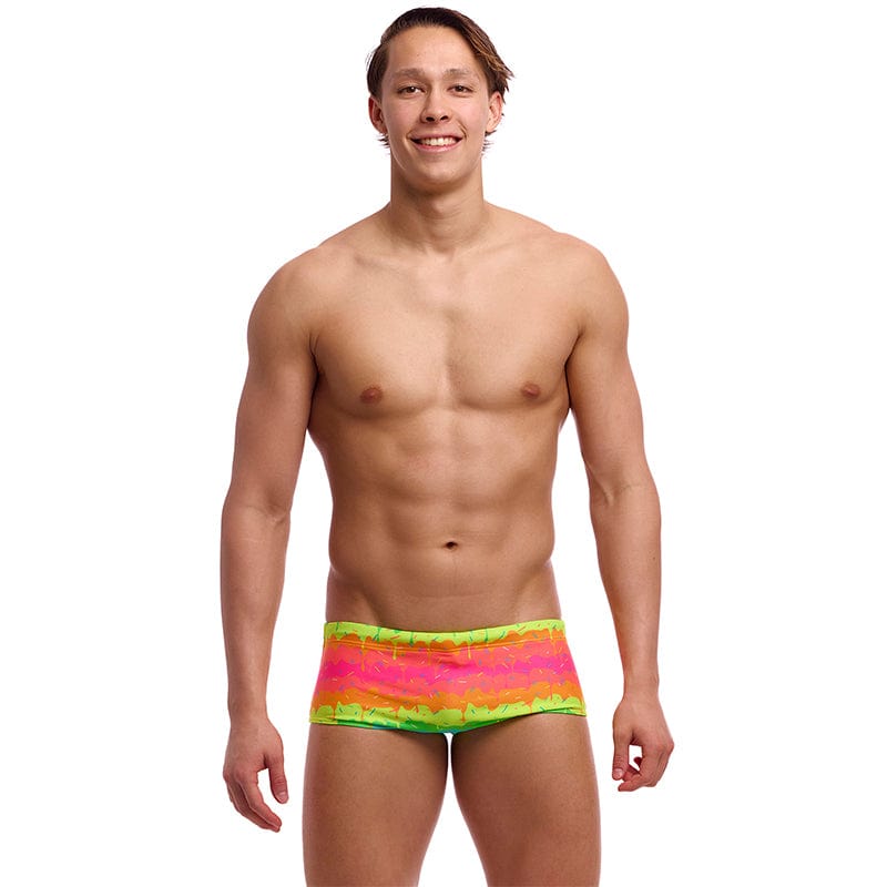 Funky Trunks - Melting Mayhem - Mens Eco Sidewinder Trunks