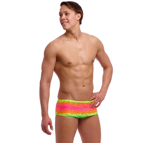 Funky Trunks - Melting Mayhem - Mens Eco Sidewinder Trunks