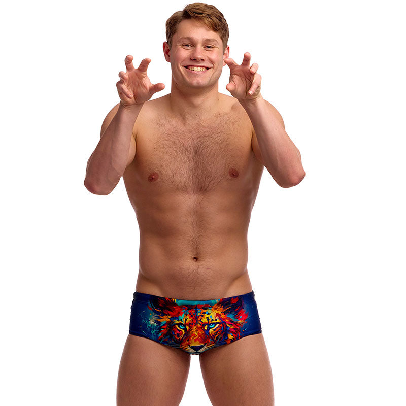 Funky Trunks - Meow Baby - Mens Eco Sidewinder Trunks