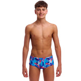 Funky Trunks - Messy Messy Messy - Boys Eco Sidewinder Trunks