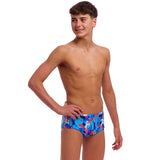 Funky Trunks - Messy Messy Messy - Boys Eco Sidewinder Trunks
