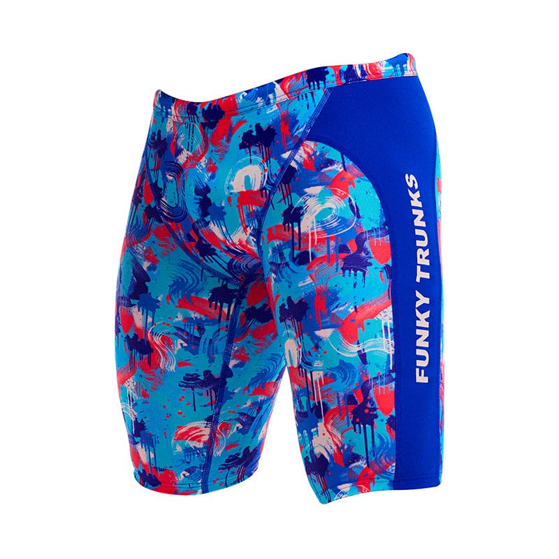 Funky Trunks - Messy Messy Messy - Mens Eco Training Jammers