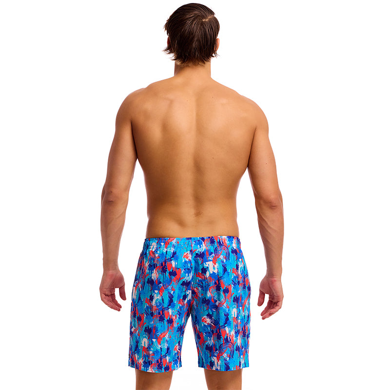 Funky Trunks - Messy Messy Messy - Mens Long Johnny Shorts