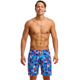 Funky Trunks - Messy Messy Messy - Mens Long Johnny Shorts