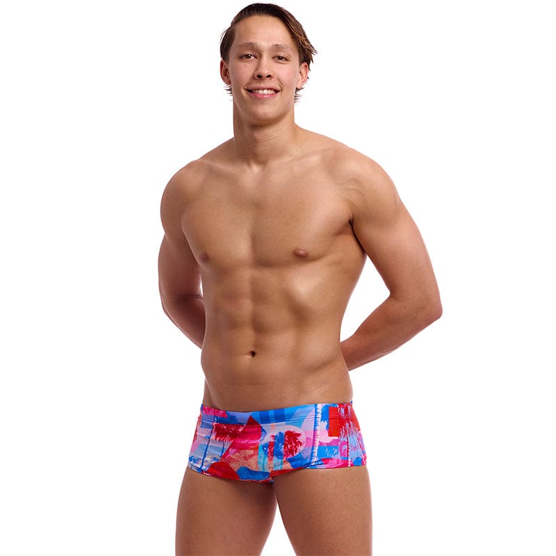 Funky Trunks - Miss Adventure - Mens Eco Sidewinder Trunks
