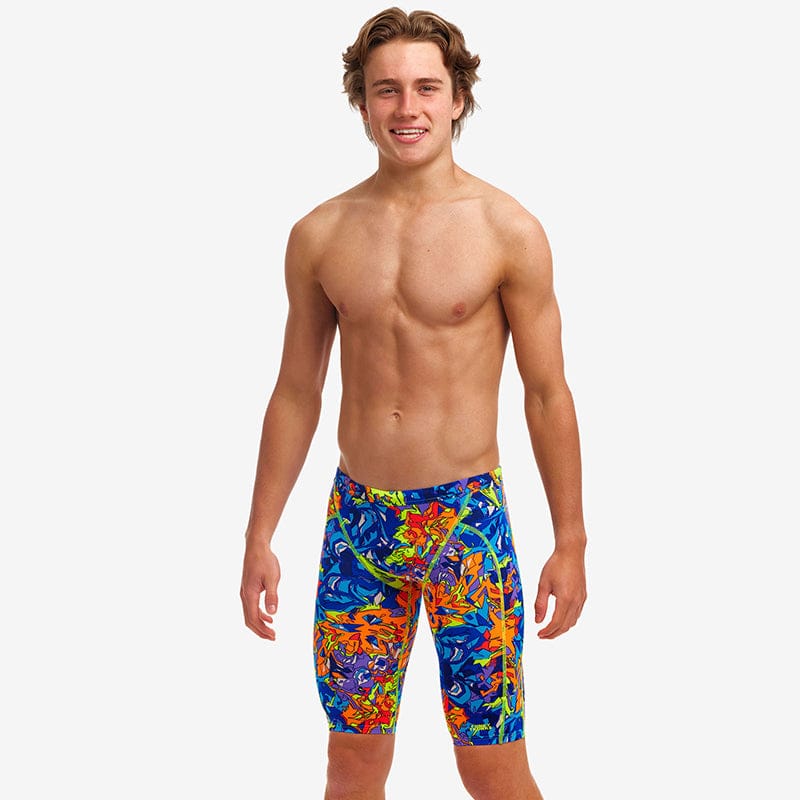 Funky Trunks - Mixed Mess - Boys Eco Training Jammers