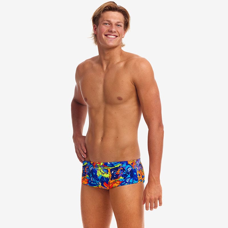 Funky Trunks - Mixed Mess - Mens Eco Sidewinder Trunks