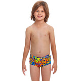 Funky Trunks - Mixed Mess - Toddler Boys Eco Printed Trunks