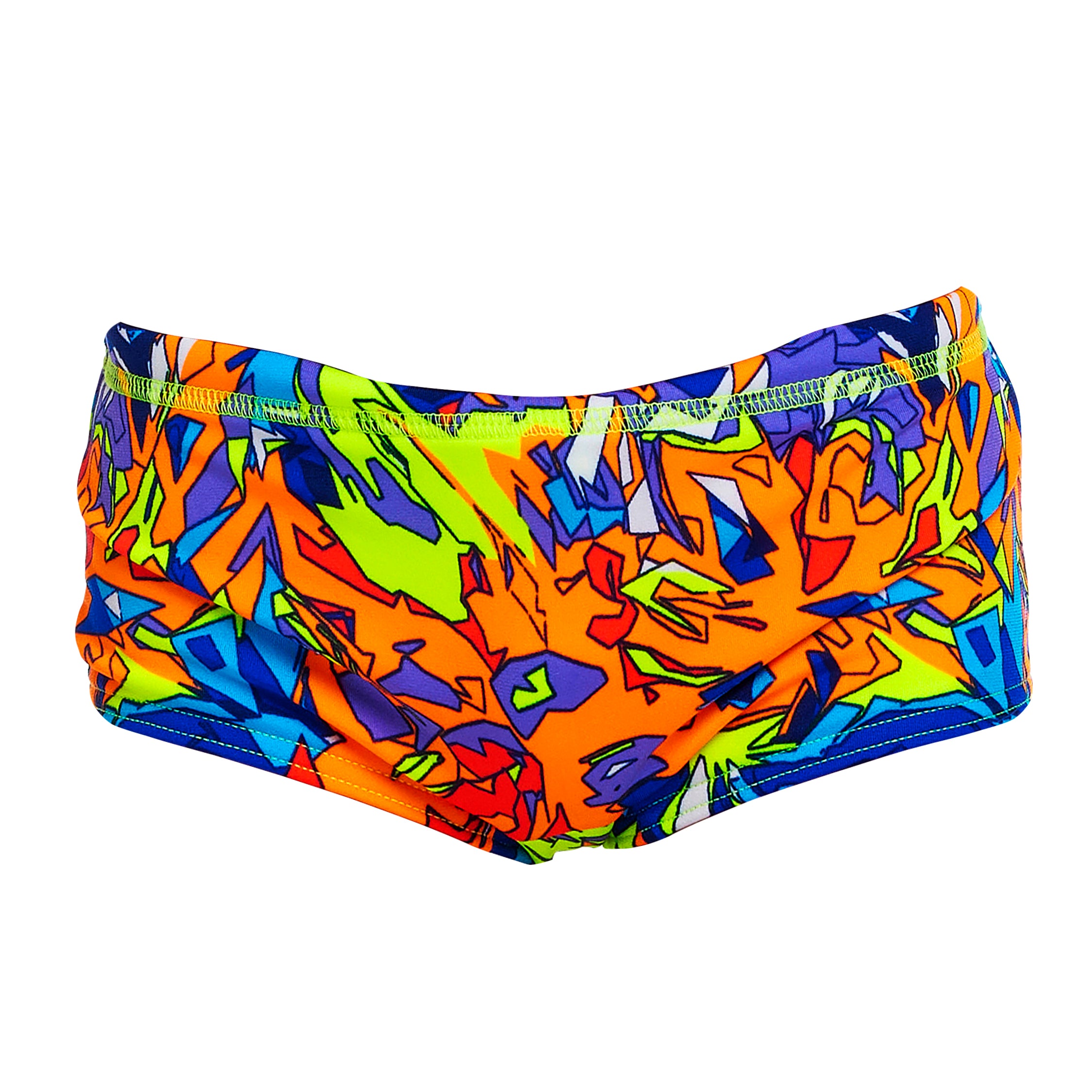 Funky Trunks - Mixed Mess - Toddler Boys Eco Printed Trunks