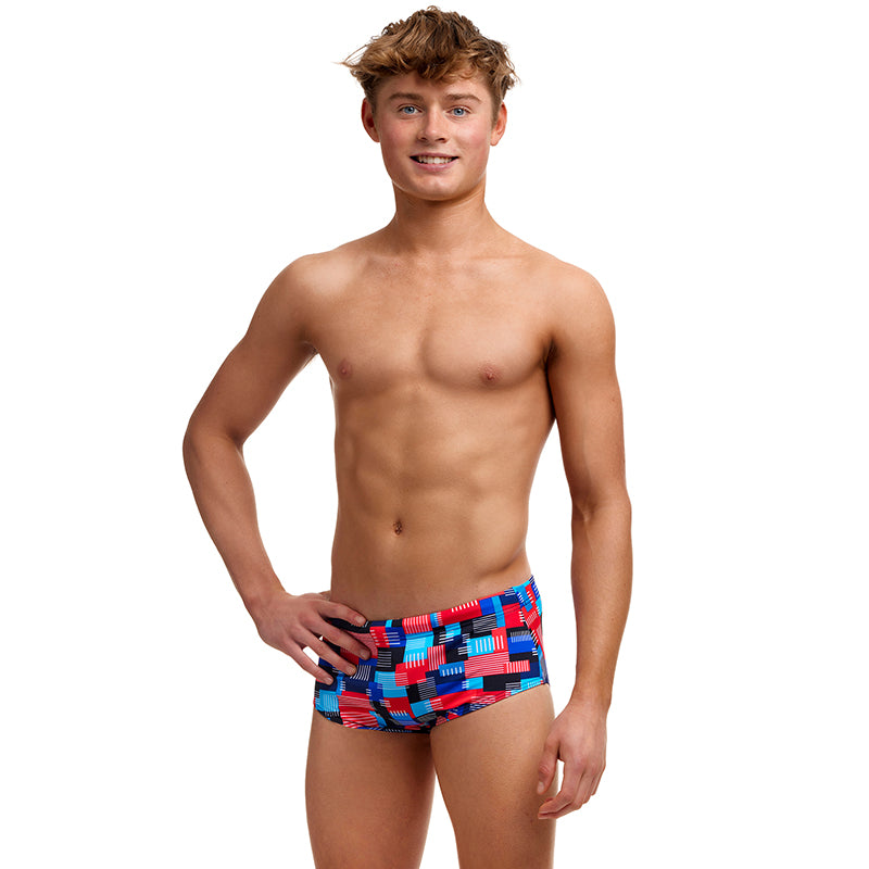 Funky Trunks - Motherboard - Boys Eco Sidewinder Trunks