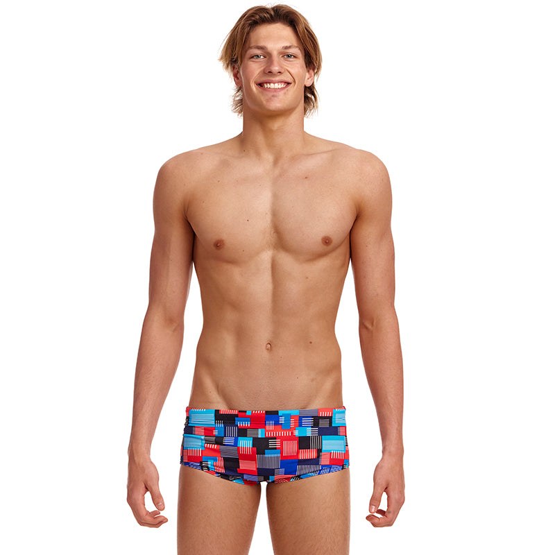 Funky Trunks - Motherboard - Mens Eco Sidewinder Trunks – Aqua Swim ...