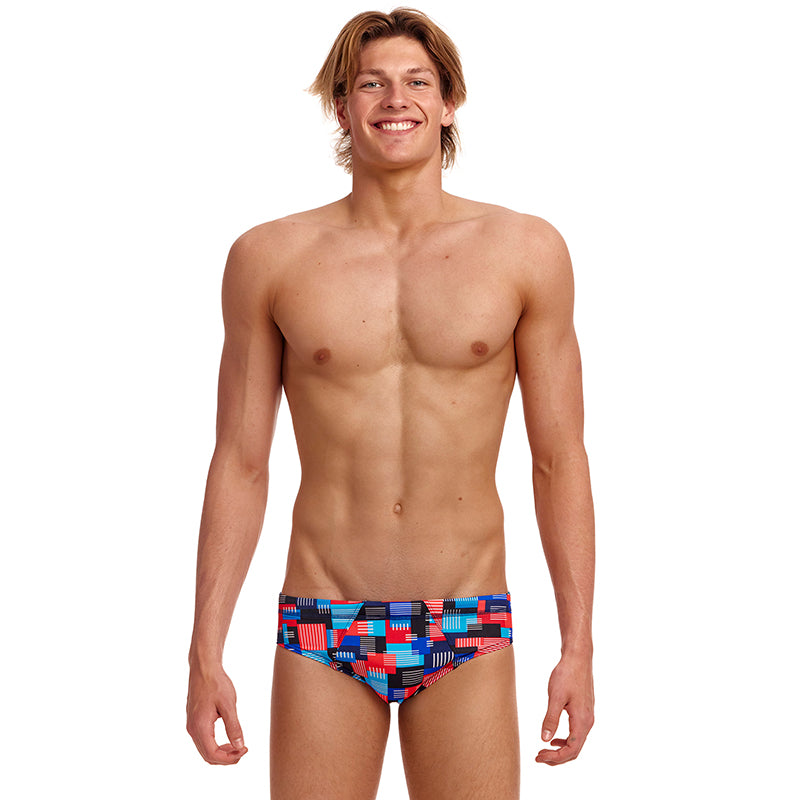 Funky Trunks - Motherboard - Mens Eco Seamed Briefs