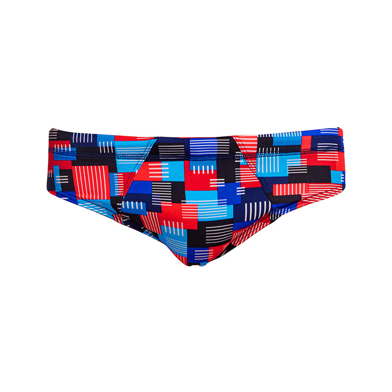 Funky Trunks - Motherboard - Mens Eco Seamed Briefs