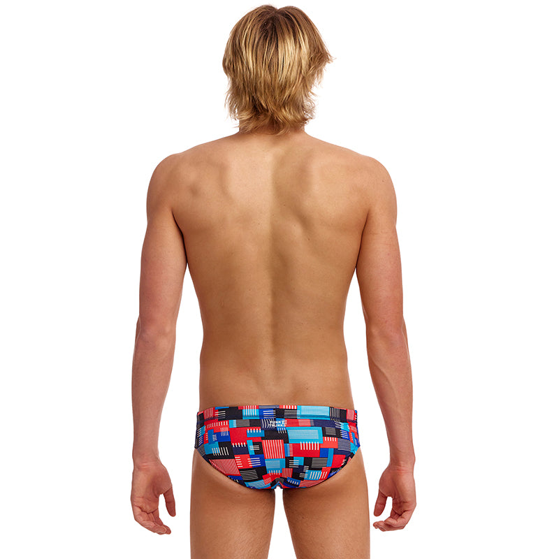 Funky Trunks - Motherboard - Mens Eco Seamed Briefs