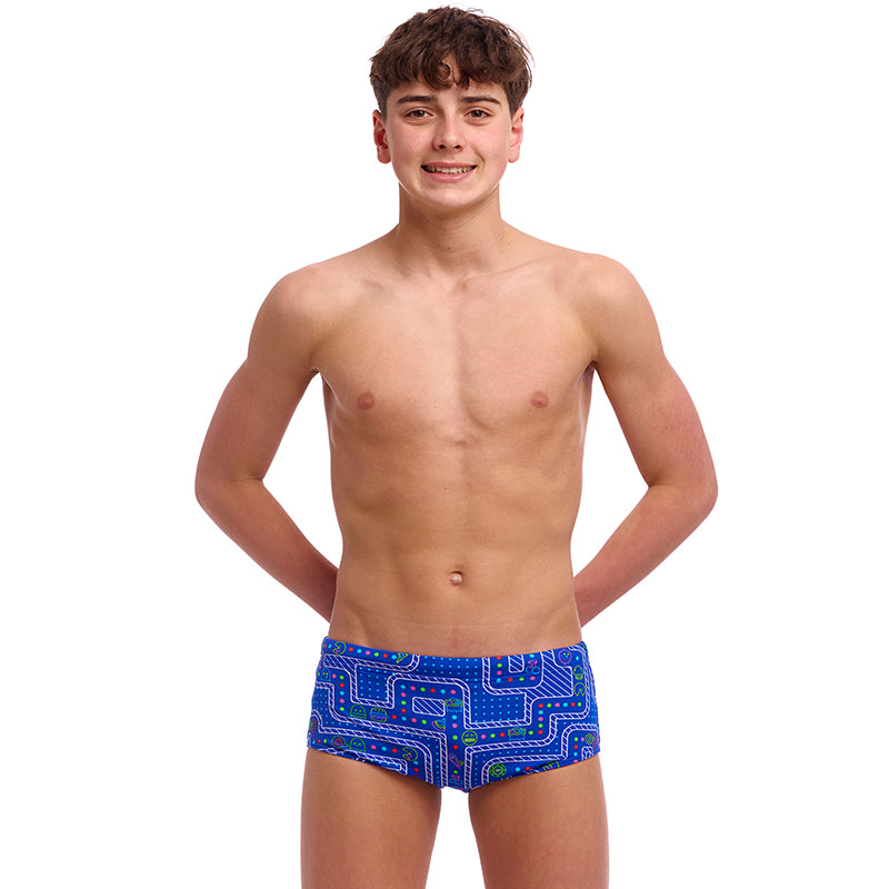 Funky Trunks - Much Munchies - Boys Eco Sidewinder Trunks