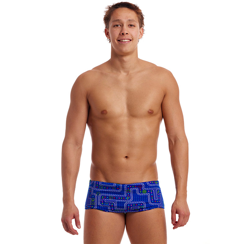 Funky Trunks - Much Munchies - Mens Eco Sidewinder Trunks