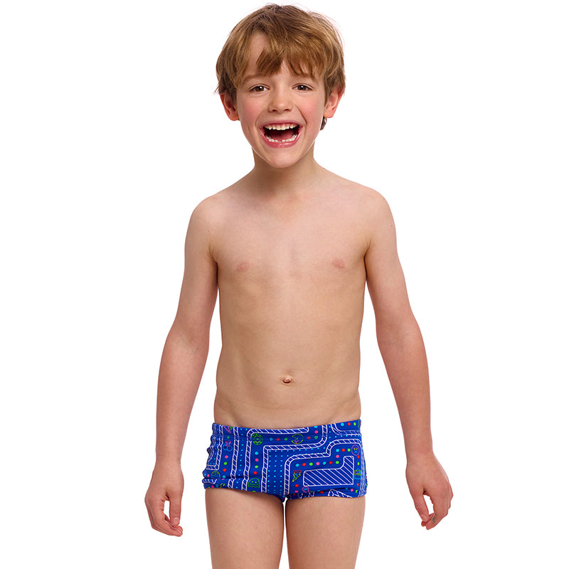 Funky Trunks - Much Munchies - Toddler Boys Eco Printed Trunks
