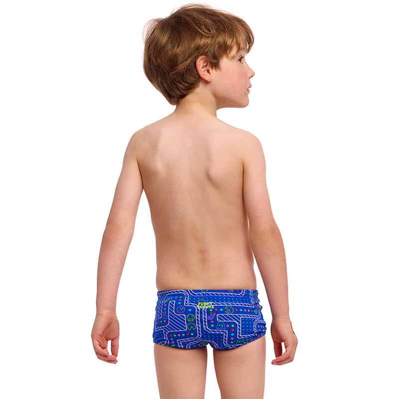 Funky Trunks - Much Munchies - Toddler Boys Eco Printed Trunks