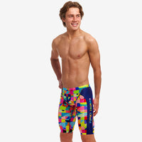 Funky Trunks - On The Grid - Boys Eco Training Jammers