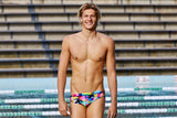 Funky Trunks - On The Grid - Mens Eco Classic Briefs