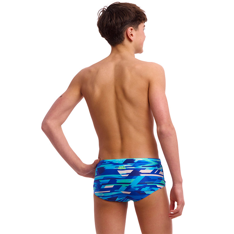 Funky Trunks - Pace Racer - Boys Eco Sidewinder Trunks