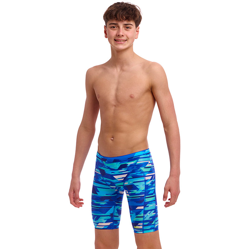 Funky Trunks - Pace Racer - Boys Eco Training Jammers