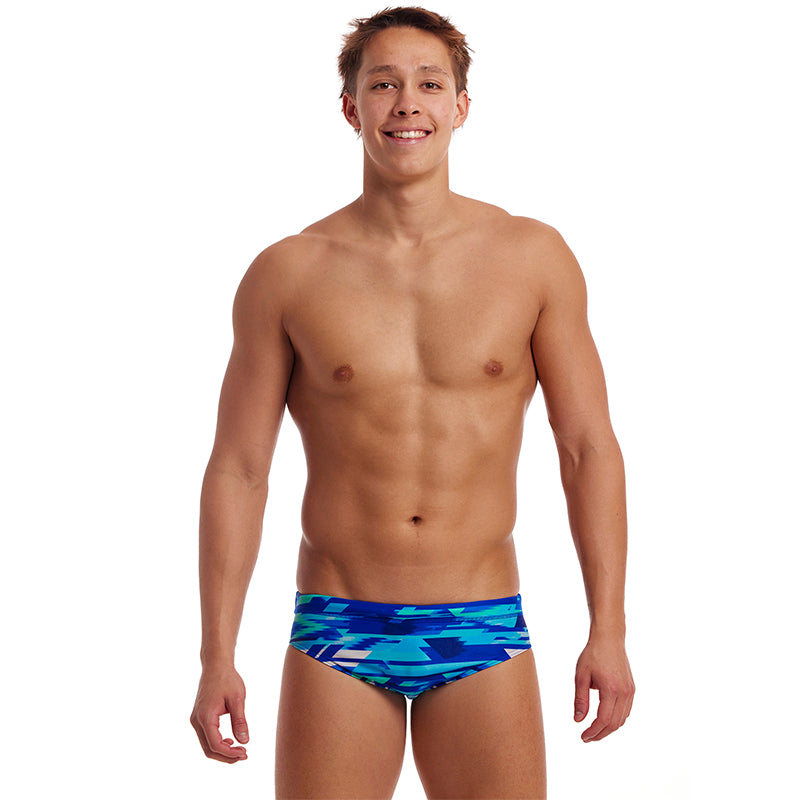 Funky Trunks - Pace Racer - Mens Eco Classic Briefs