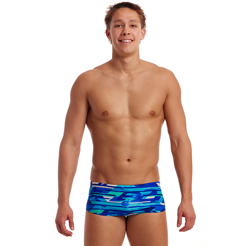 Funky Trunks - Pace Racer - Mens Eco Sidewinder Trunks