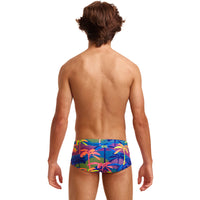 Funky Trunks - Palm A Lot - Boys Eco Sidewinder Trunks