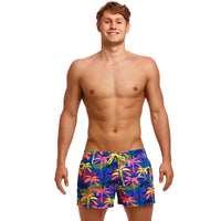 Funky Trunks - Palm A Lot - Mens Shorty Shorts Short