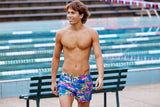 Funky Trunks - Palm A Lot - Mens Shorty Shorts Short