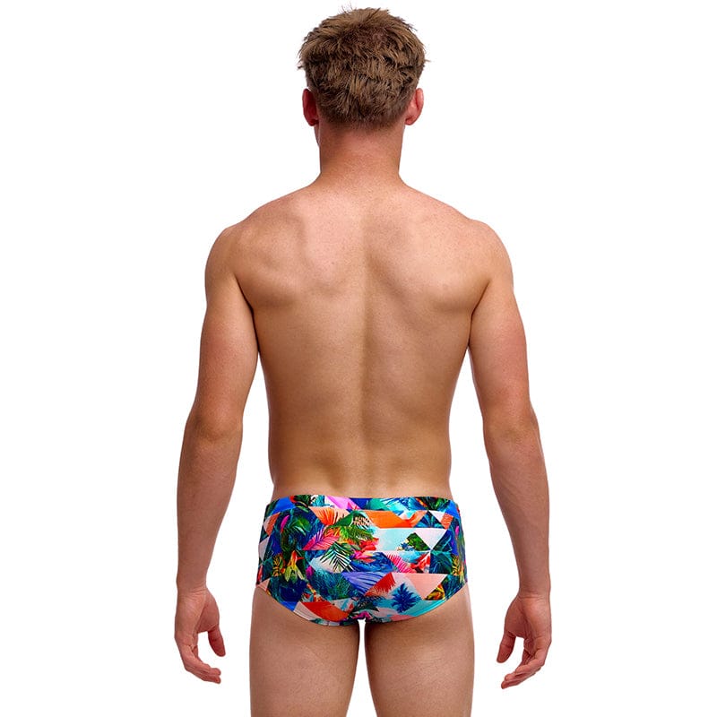 Funky Trunks - Palm Prism - Boys Eco Sidewinder Trunks