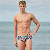 Funky Trunks - Palm Prism - Boys Eco Sidewinder Trunks