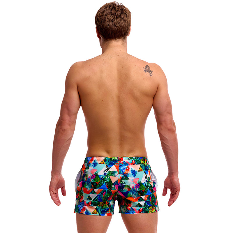 Funky Trunks - Palm Prism - Mens Shorty Shorts Short