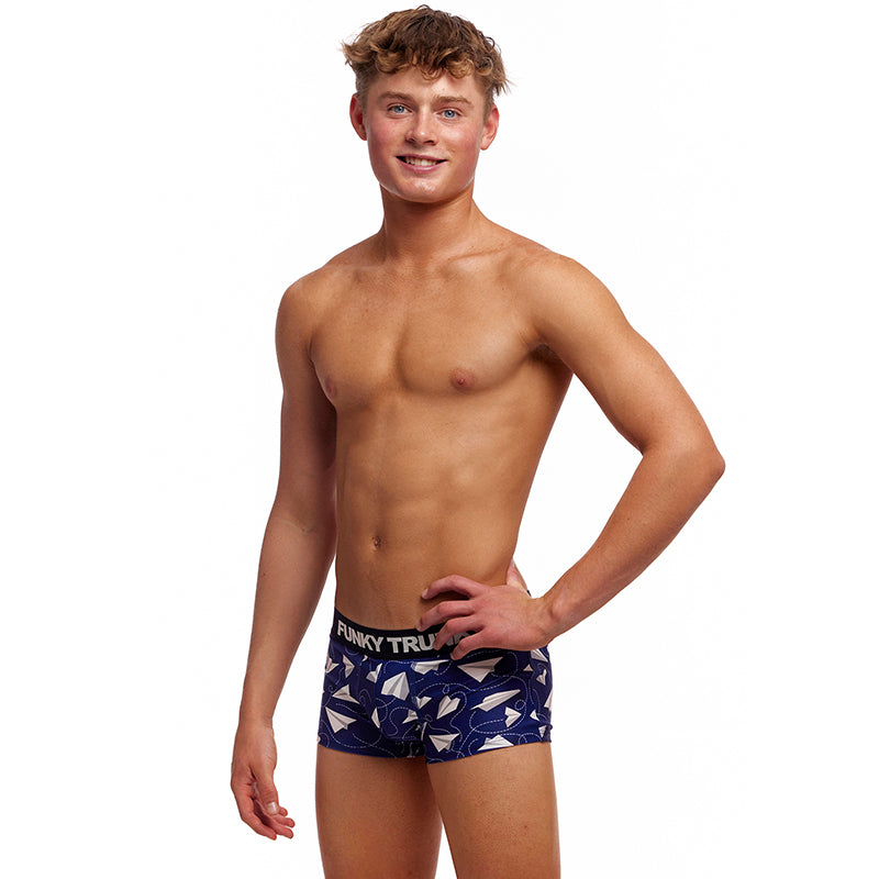 Funky Trunks - Paper Plain - Boys Underwear Trunks