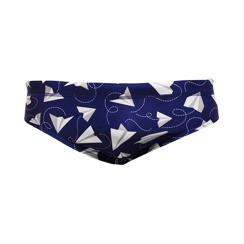 Funky Trunks - Paper Plain - Mens Eco Classic Briefs