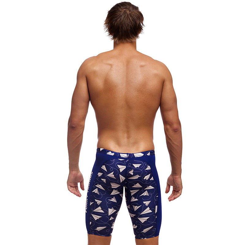 Funky Trunks - Paper Plain - Mens Eco Training Jammers