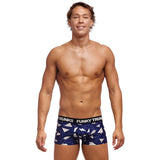 Funky Trunks - Paper Plain - Mens Underwear Trunks