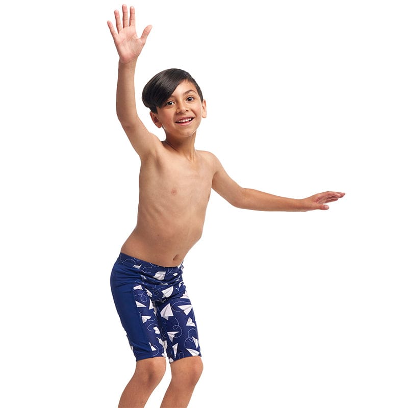 Funky Trunks - Paper Plain - Toddler Boys Eco Miniman Jammers